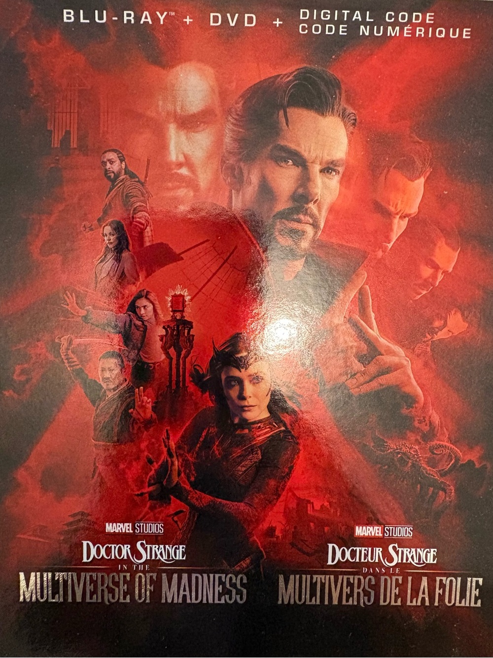 Doctor Strange Multiverse of Madness Red Poster -